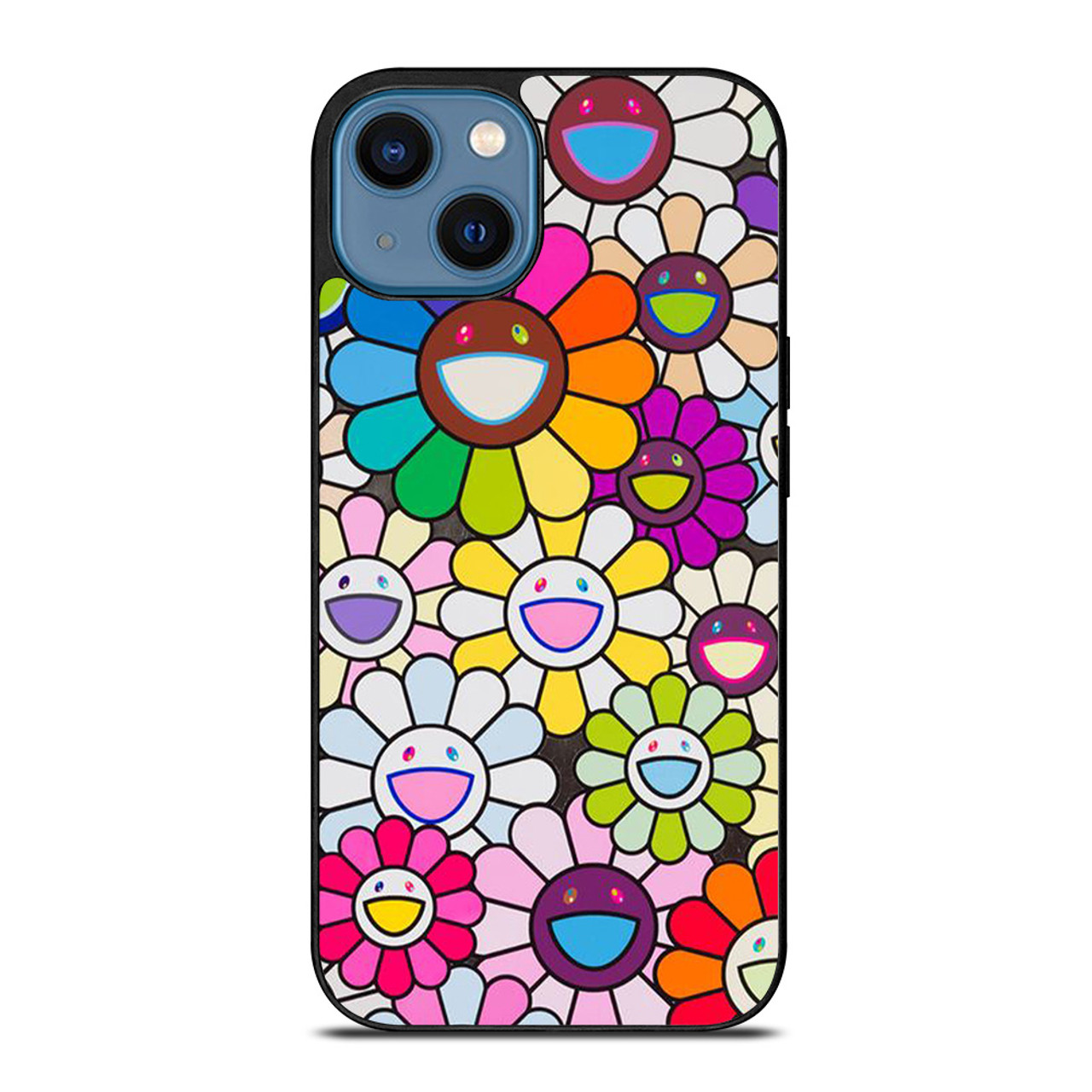 iPhoneケース iPhone - Murakami.Flowers Flower Field Phone Case TAKASHI MURAKAMI FLOWERS YELLOW iPhone 16 Case